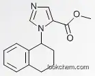 Molecular Structure of 18438-41-0 (3-(1,2,3,4-Tetrahydronaphthalen-1-yl)-3H-imidazole-4-carboxylic acid methyl ester)